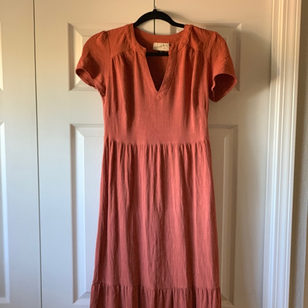 Burnt Orange Universal Thread Dress